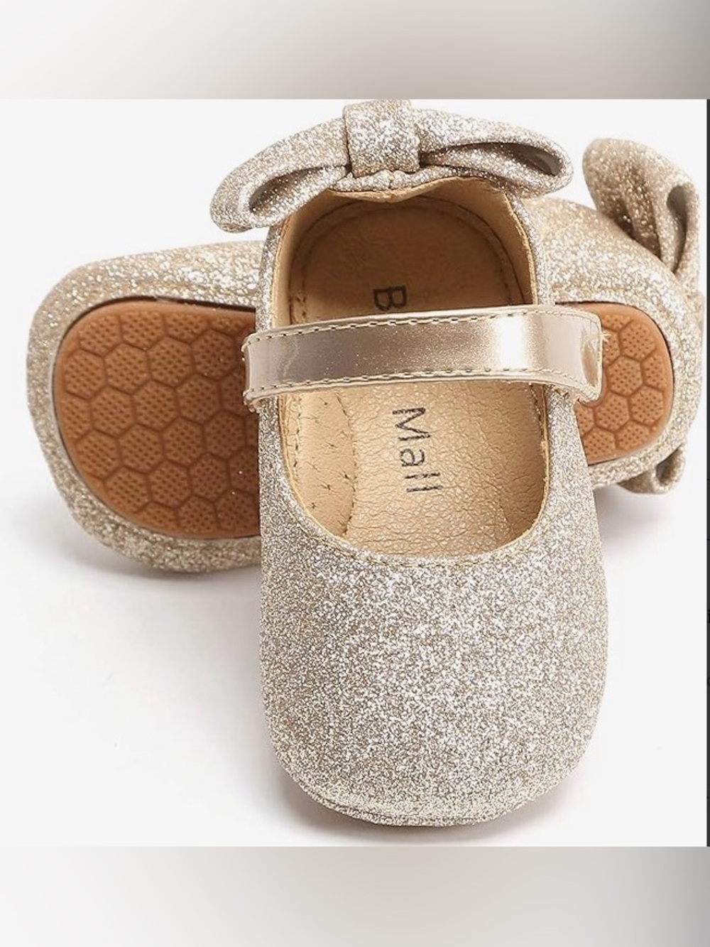 Felix & Flora Baby Walking Shoes Moccasins Rubber Sole in (Size: 6-9M)